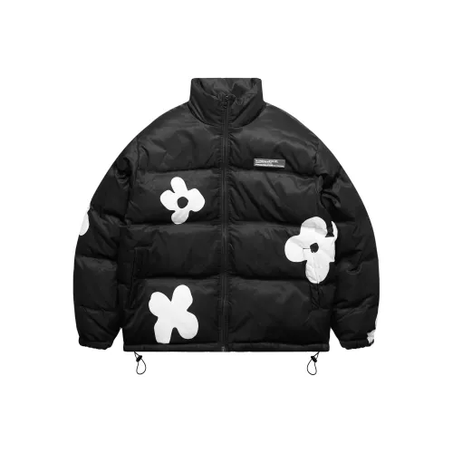 HARSH AND CRUEL Puffer Jackets Unisex