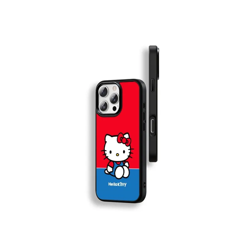 Sanrio Matte Material Gilded Magnetic Cute High End Phone Case Compatibility IPhone16ProMax/15/14/13/12proma Cartoon-6
