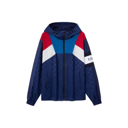 Tommy Hilfiger Jackets Unisex Red White Blue Multicolor