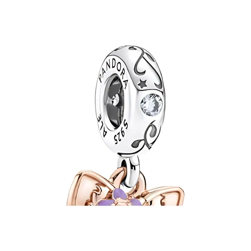 Disney Sterling Silver Charms / Pendants Unisex Rose Gold-2