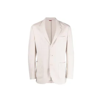 Brunello Cucinelli Peak Lapel Double Breasted Tailored Blazer