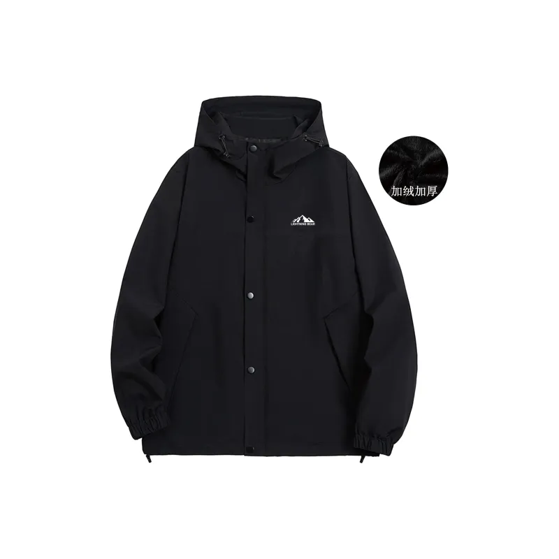LIGHTNING BEAR Windbreaker Jackets Unisex-0