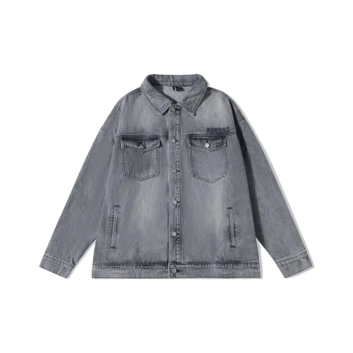 N-MAX Denim Jackets Unisex Black