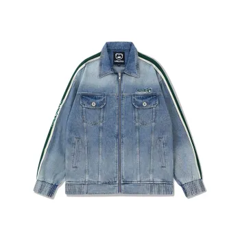 LAMLICKA Denim Jacket Unisex Blue