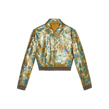 GUCCI Love Parade Metallic Jacket