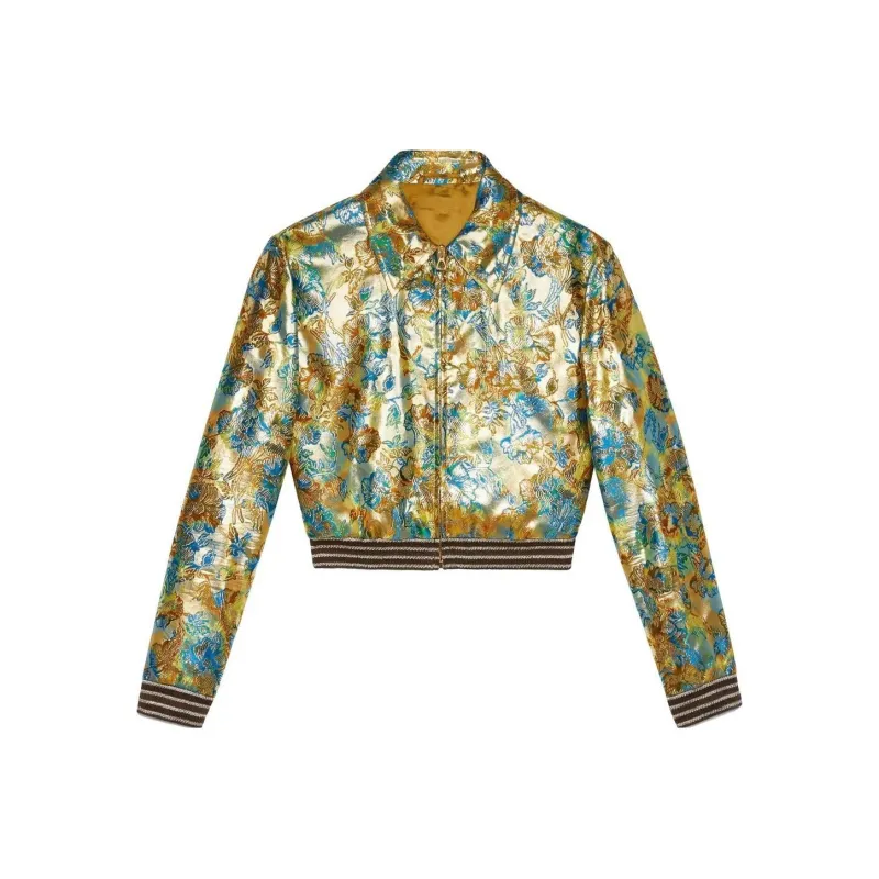 GUCCI Love Parade Metallic Jacket-0