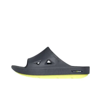 Skechers GO RECOVER Slide Slippers Men's Gray Yellow