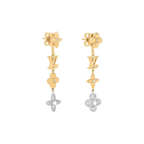 LOUIS VUITTON Earrings Women's Gold