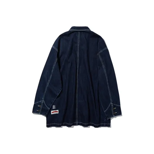 Nautica White Sail Denim Jackets Unisex