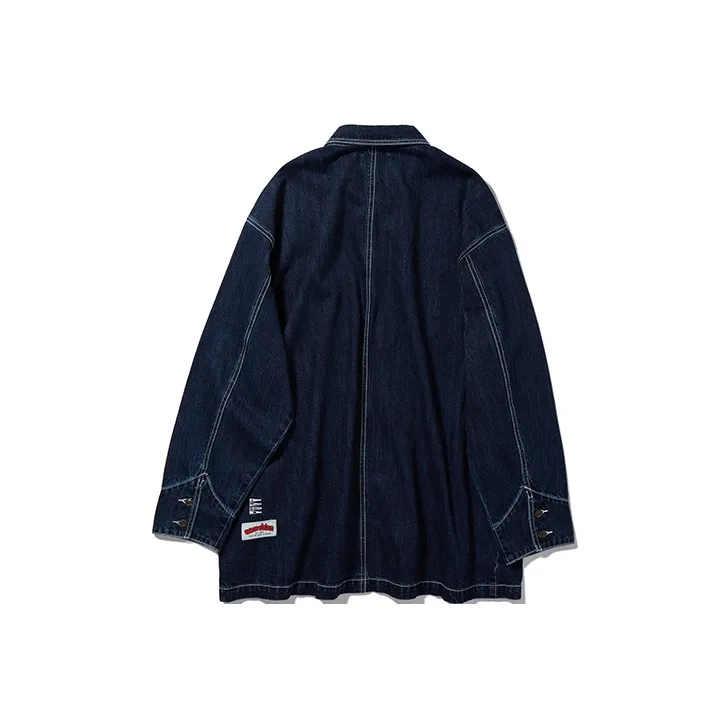 Nautica White Sail Denim Jackets Unisex-0