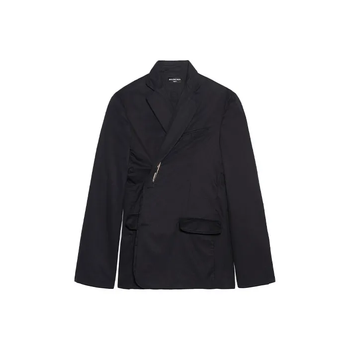 Balenciaga Handstitch Style Oversized Jacket-0