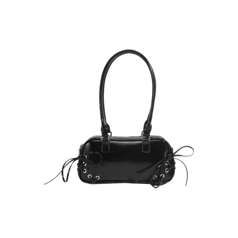 MINLUBAOLUO PU Boston Bag, Shoulder Bag Women's Multicolor-5