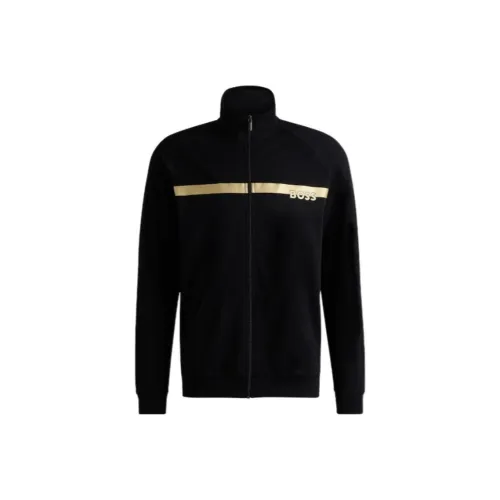 HUGO BOSS Jackets Coats Men's Black