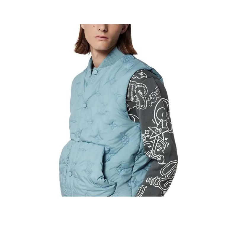 LOUIS VUITTON SS23 Vest Men's Blue-4