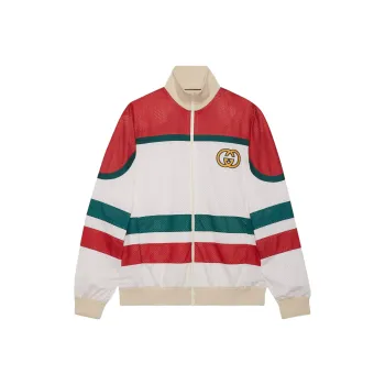 GUCCI Gg Zip Up Long Sleeved Jacket