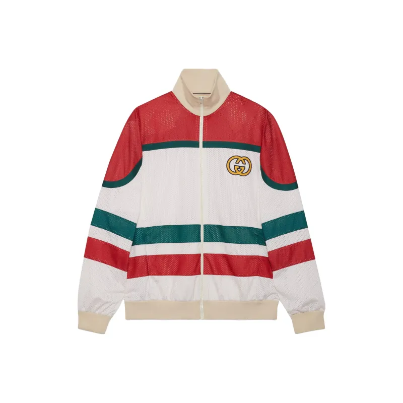 GUCCI Gg Zip Up Long Sleeved Jacket-0