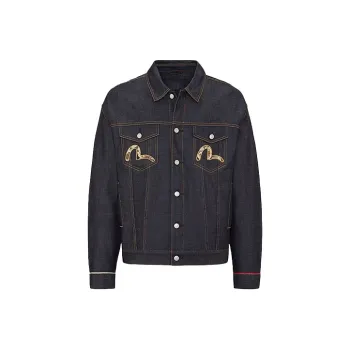 EVISU SS21 Denim Jacket Men's Denim Blue