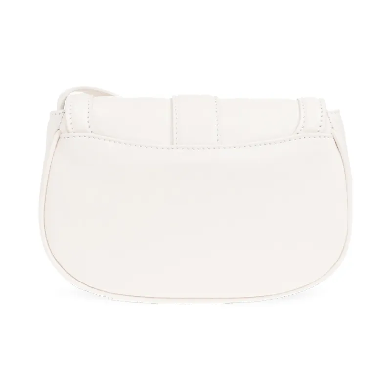 Alexander McQueen Genuine Leather Shoulder Bag Women's Cream-2