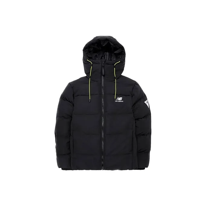 New Balance Down Jackets Men Black-0