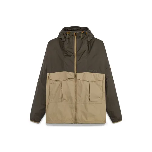 Timberland Waterproof UV Protection Sun Protection Sun Protection Clothing Men's Army Green Liquorice Yellow