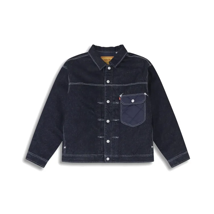 Levi's Denim Jacket Men's Dark Denim Blue-0
