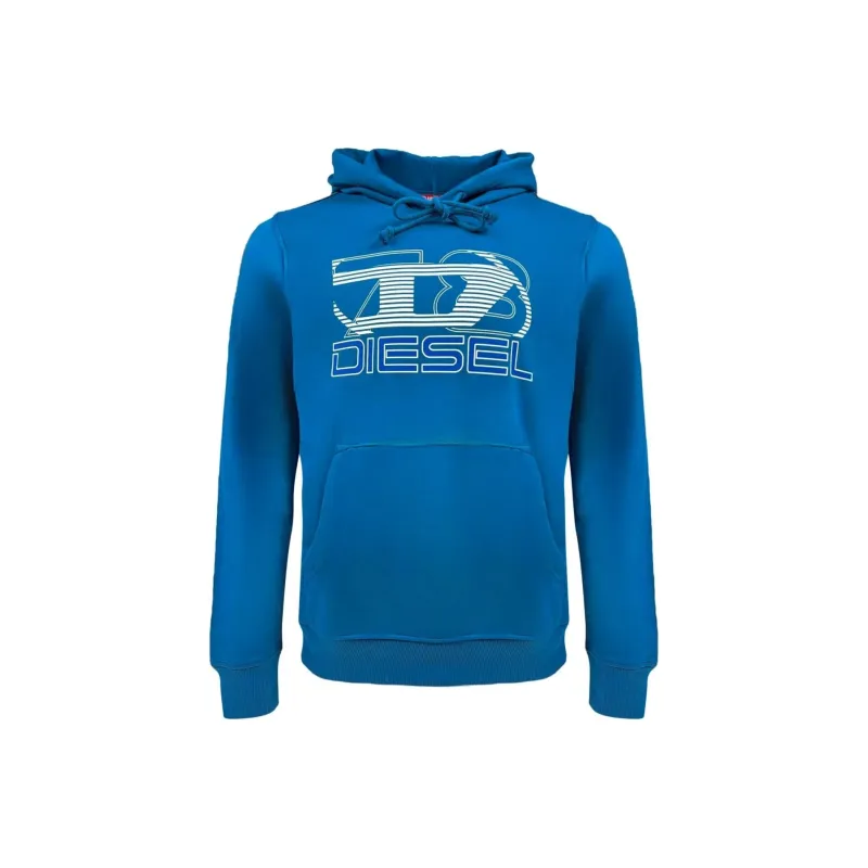 DIESEL Sweatshirts Men Blue-0