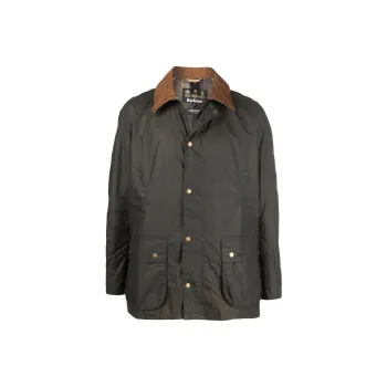 BARBOUR Contrasting collar Detail Jacket