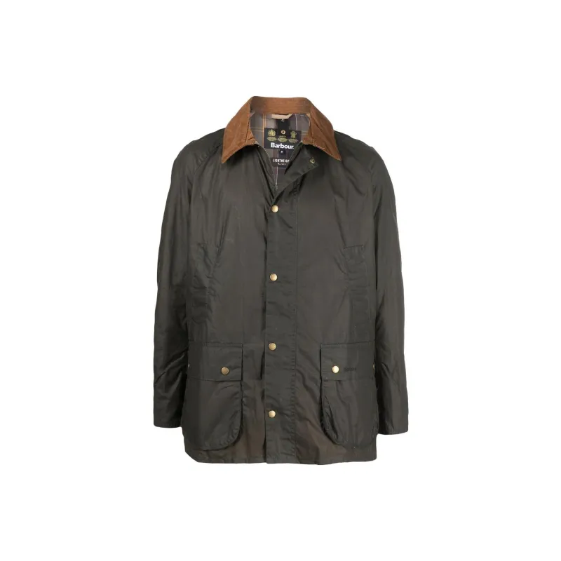 BARBOUR Contrasting collar Detail Jacket-0