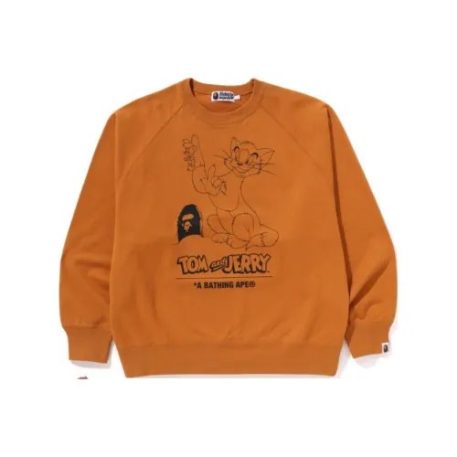 A BATHING APE x TOM AND JERRY SS25 Sweatshirt Men's