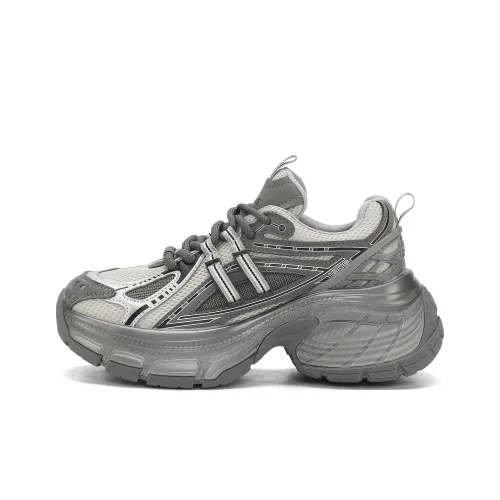 FIVE PLUS Anti Slip Wear Resistant Low Top Chunky Sneakers Women's