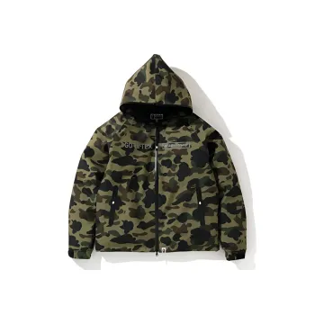 A BATHING APE Gore Tex 1st Camo Hoodie Down Jacket