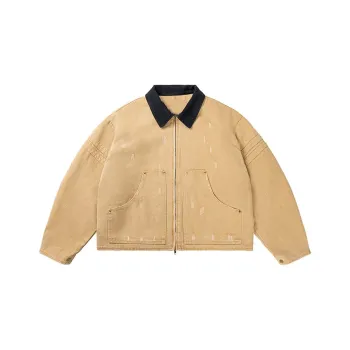 VERAF CA Jackets Coats Unisex Khaki