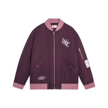 LiNing Jackets Unisex Dark Reddish Purple Ivory Light Rose Red