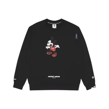 Aape x Disney Sweatshirt Men's Black