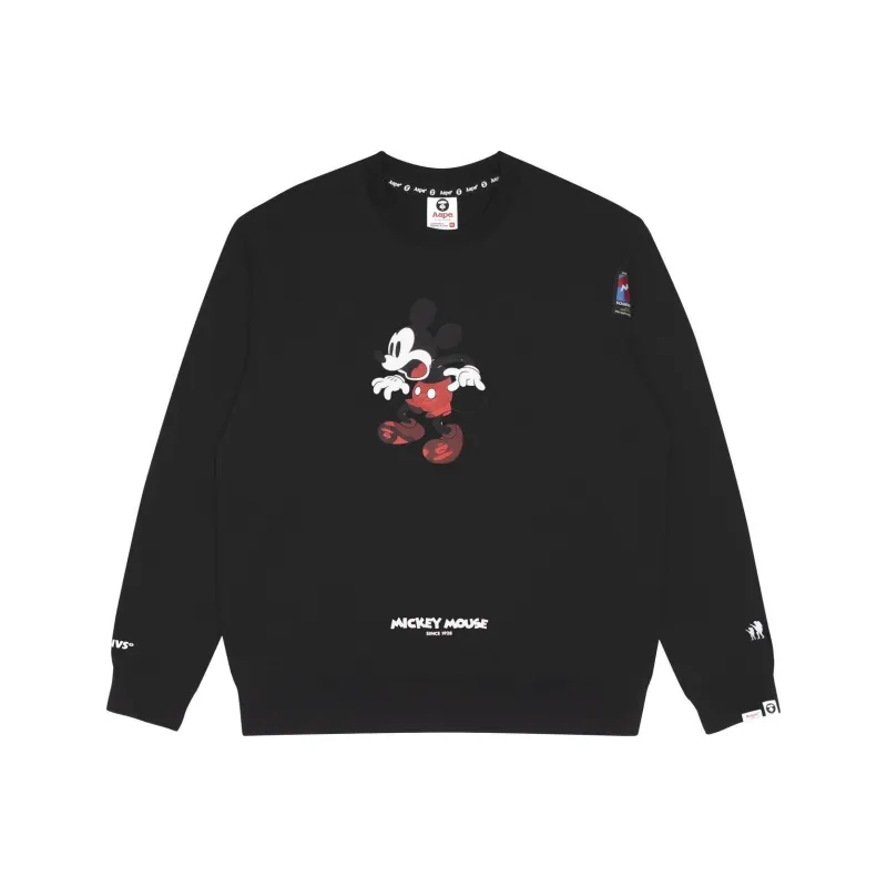 Aape x Disney Sweatshirt Men's Black-0
