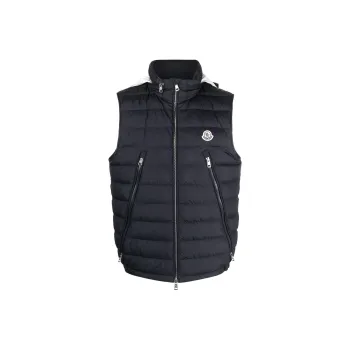 Moncler Logo patch Padded Vest