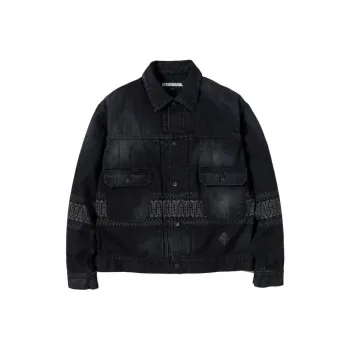 NEIGHBORHOOD Denim Jackets Men Black