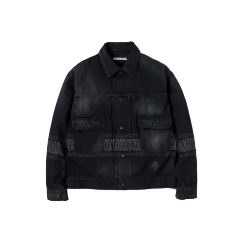 NEIGHBORHOOD Denim Jackets Men Black