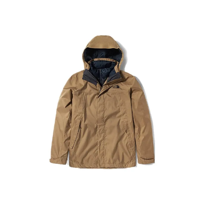 THE NORTH FACE Windbreaker Jackets Men Khaki-0