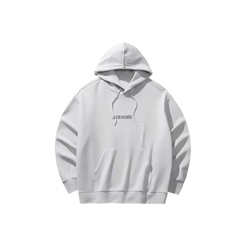 Anta Life Collection Sweatshirt Men's Sacré Cœur Gray-0