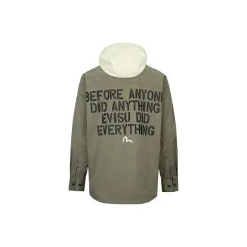EVISU Jackets Men Dark Army Green