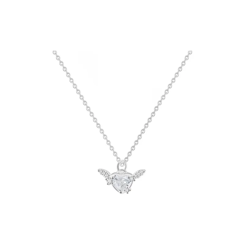 Heart Grass 999 Fine Silver Necklaces Women's-0