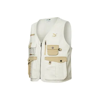PUMA Vests Men Ecru
