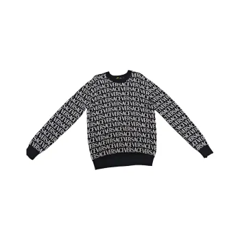 VERSACE Knitwear Men Black