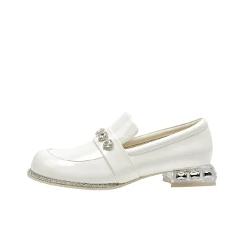 SHOESZOOO Loafers Women's Sunset Warm White