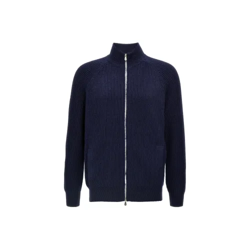 Brunello Cucinelli Malfilé English Rib Cardigan