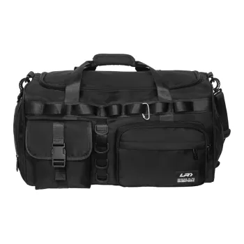 OUZIHUANG Nylon Travel Bag Unisex Black/Gray/Green