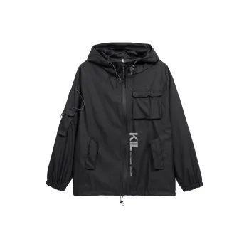 KILLWINNER Windbreaker Jackets Unisex Black