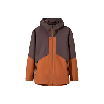 Anta Variety Training Collection Jackets Coats Men's Gray Chocolate Brown/Milk Coffee Gray