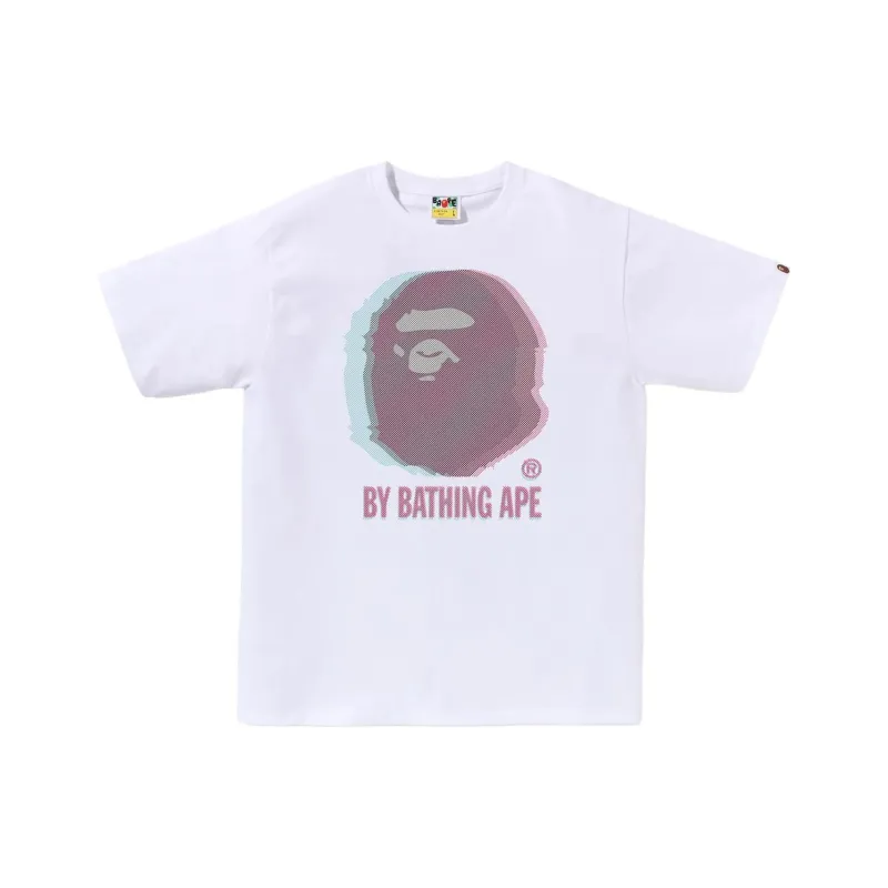 A BATHING APE Logo print Cotton T shirt-1